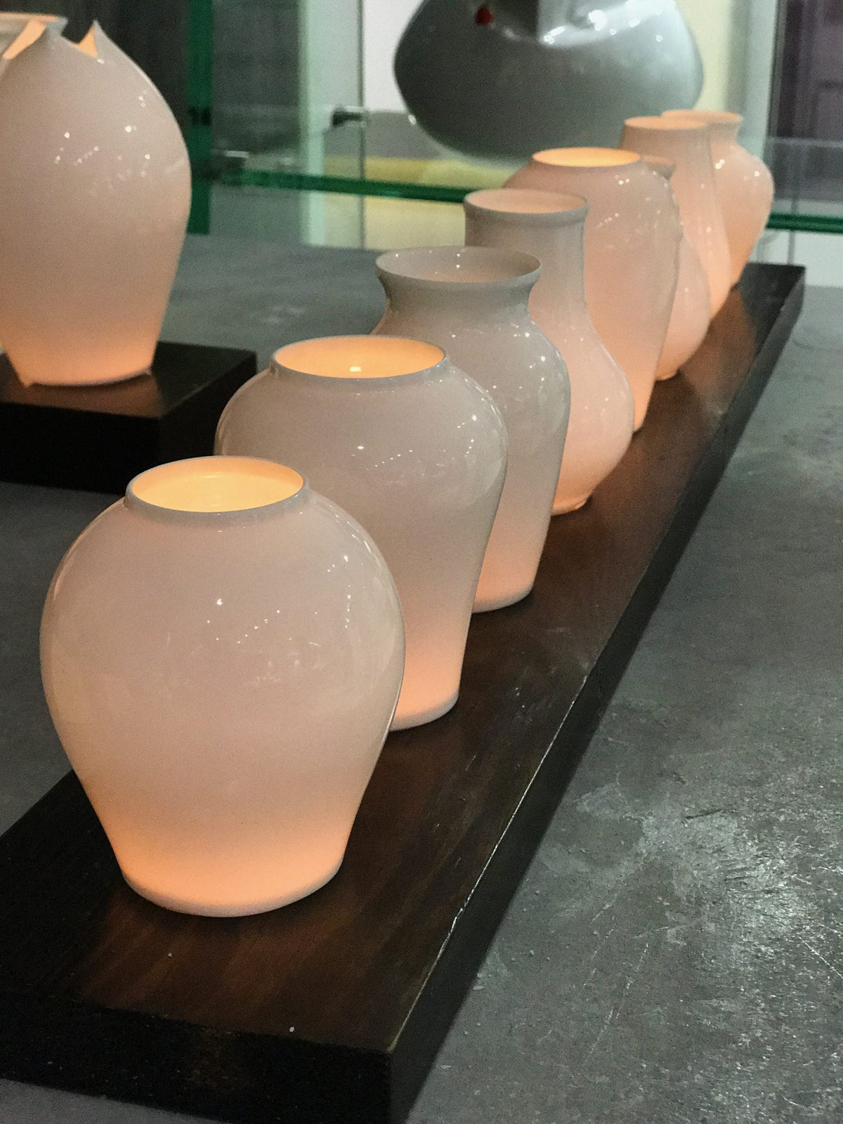 Lantern Show Series: Grace, Whisper & Purity Porcelain