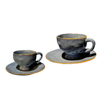 Bluebird Color Glaze Coffee Cup (Large)
