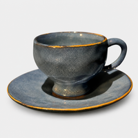 Bluebird Color Glaze Coffee Cup (Small)
