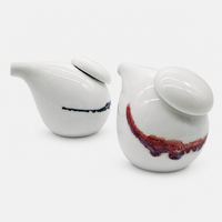 Egg Shaped Sauce Bottles Set