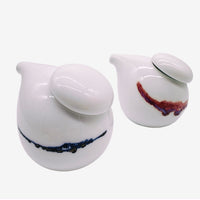 Egg Shaped Sauce Bottles Set