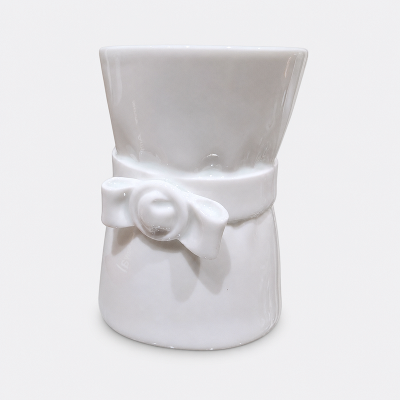 Green White Buckle Belt Cup