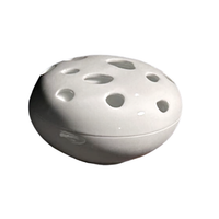 Green White Coil Incense Burner