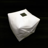 Green White Paper Ball Vase