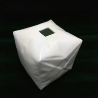 Green White Paper Ball Vase