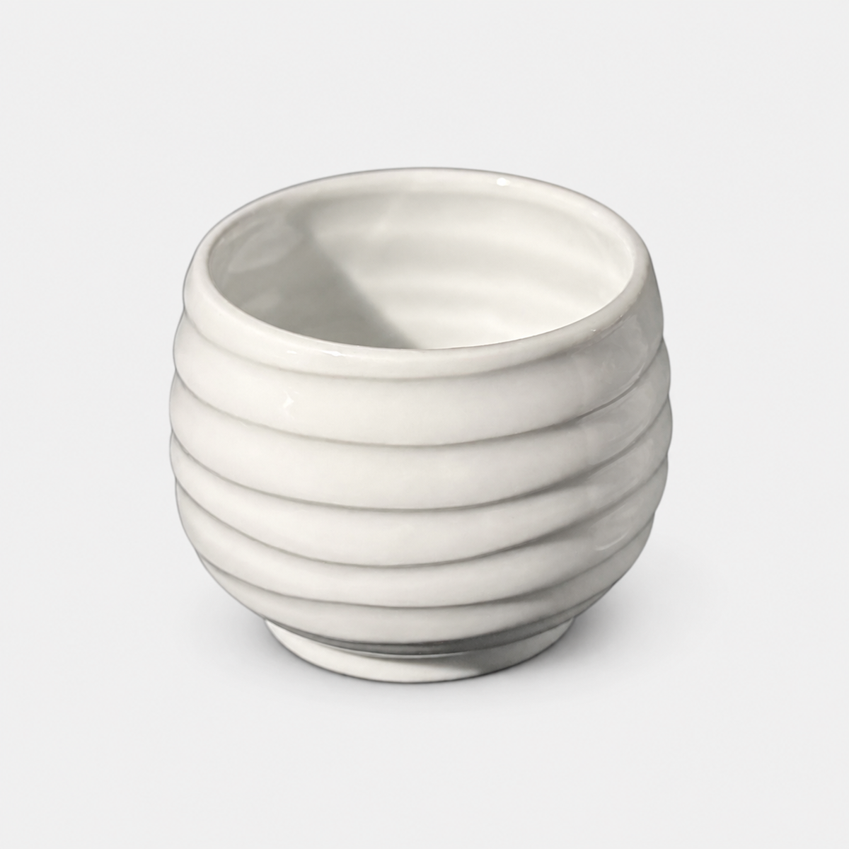 Green White Spiral Cup (Small)