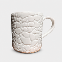 Green White Stone Wall Mug