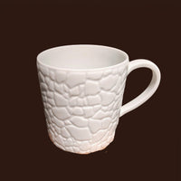 Green White Stone Wall Mug