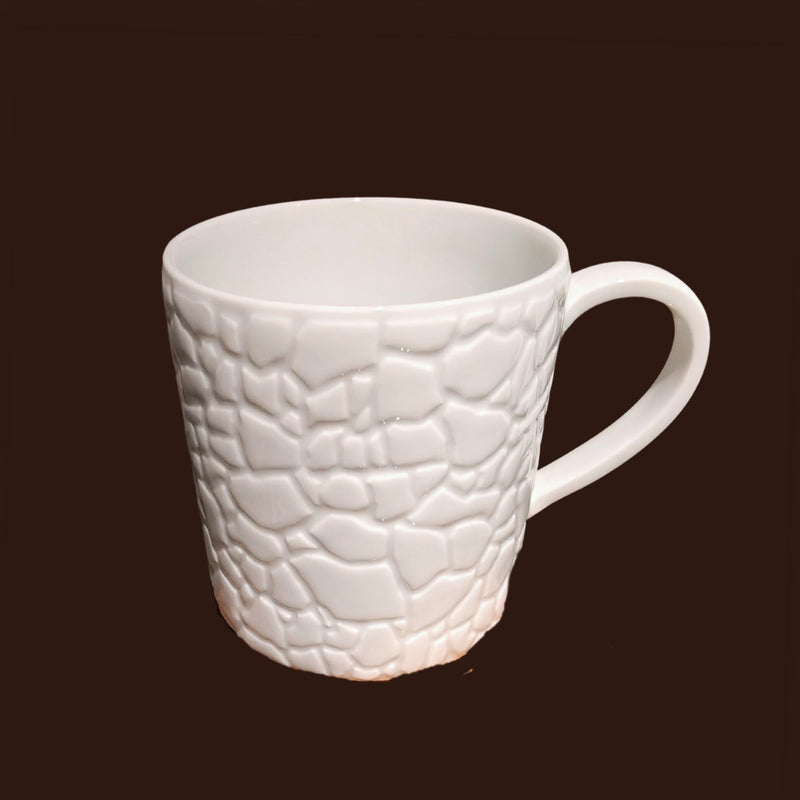 Green White Stone Wall Mug