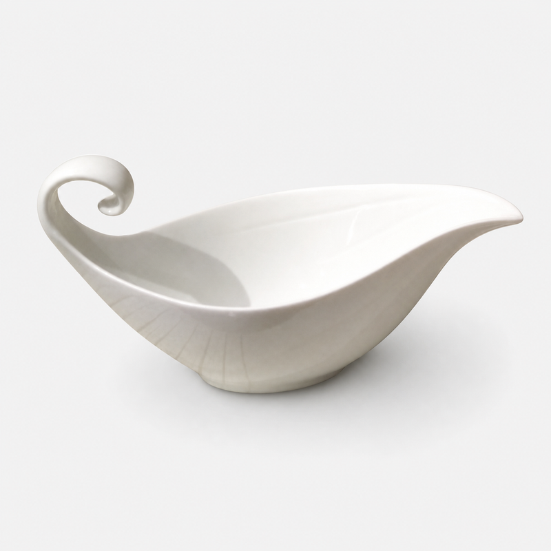 Lotus Petal Gravy Boat
