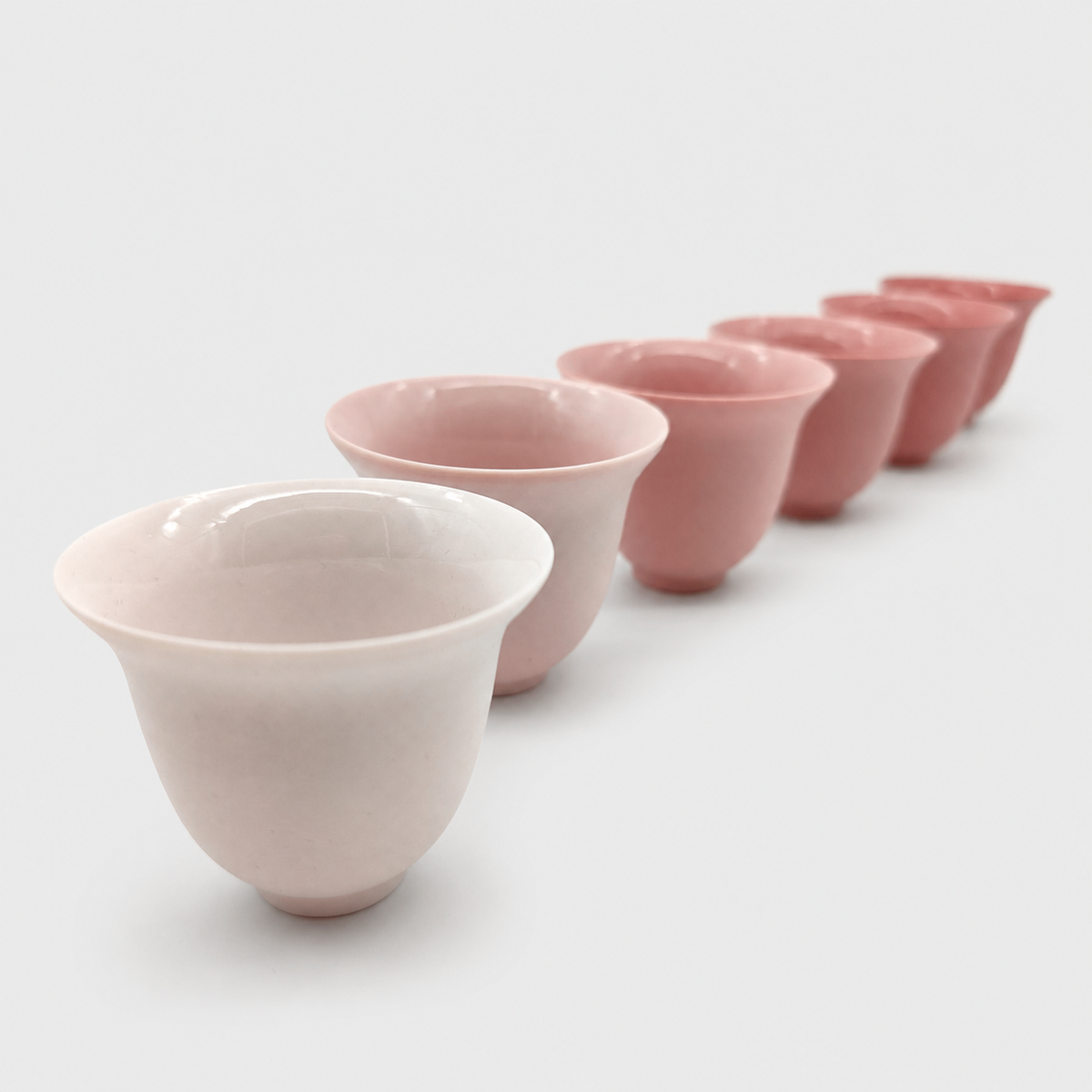 Pinky Pink Tea Cups Set