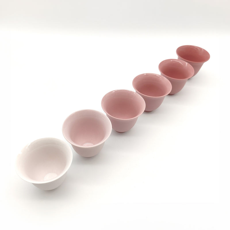 Pinky Pink Tea Cups Set