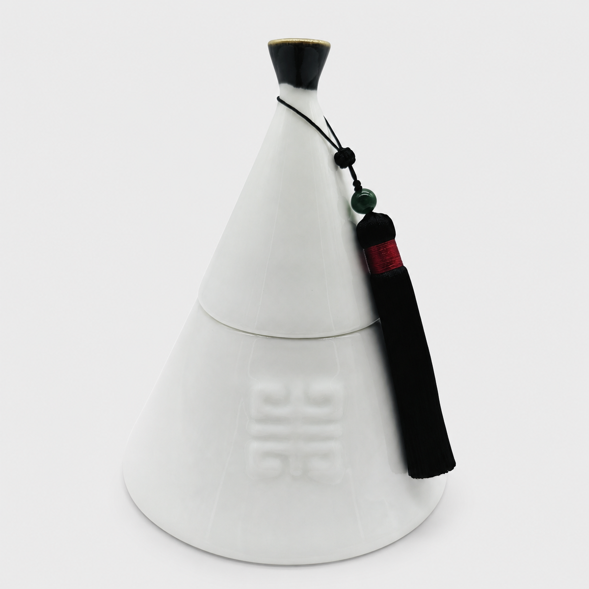 Qing Dynasty Officer Hat (Black Ribbon)