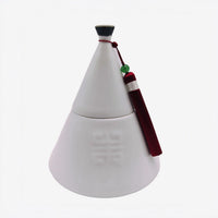 Qing Dynasty Officer Hat (Red Ribbon)