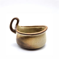 Spotted Partridge Color Glaze Bowl