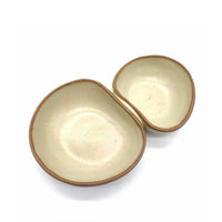 Spotted Partridge Color Glaze Multi Dish Double