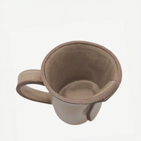 Spotted Partridge Color Glaze Rolled Clay Mug (Small)