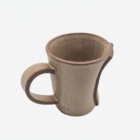 Spotted Partridge Color Glaze Rolled Clay Mug (Small)