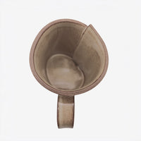 Spotted Partridge Color Glaze Rolled Clay Mug (Small)
