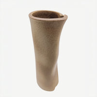 Spotted Partridge Color Glaze Rolled Clay Vase (Small)