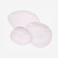 Triple Loops Plate White