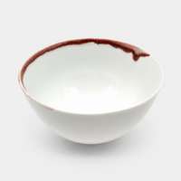 Under-glaze Red Bowl 180mm
