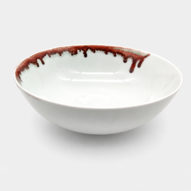 Under-glaze Red Bowl 260mm