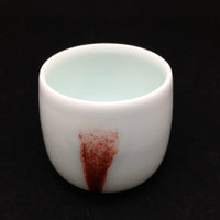Under Glaze Red Tea Cup (Short)