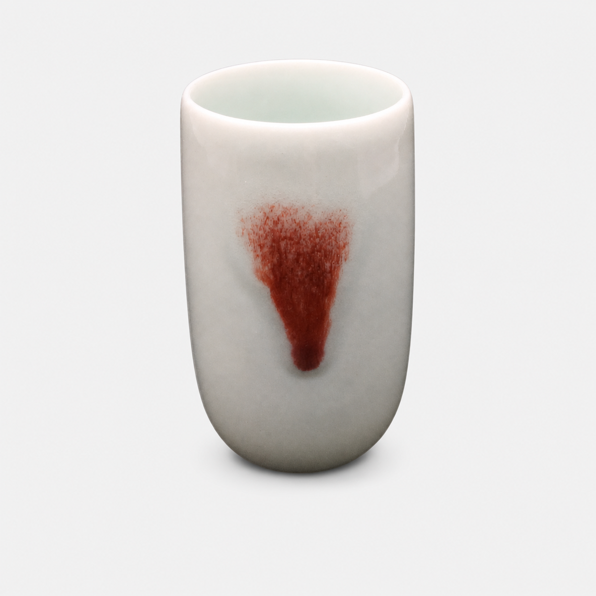 Underglaze Red Tea Cup (Tall)