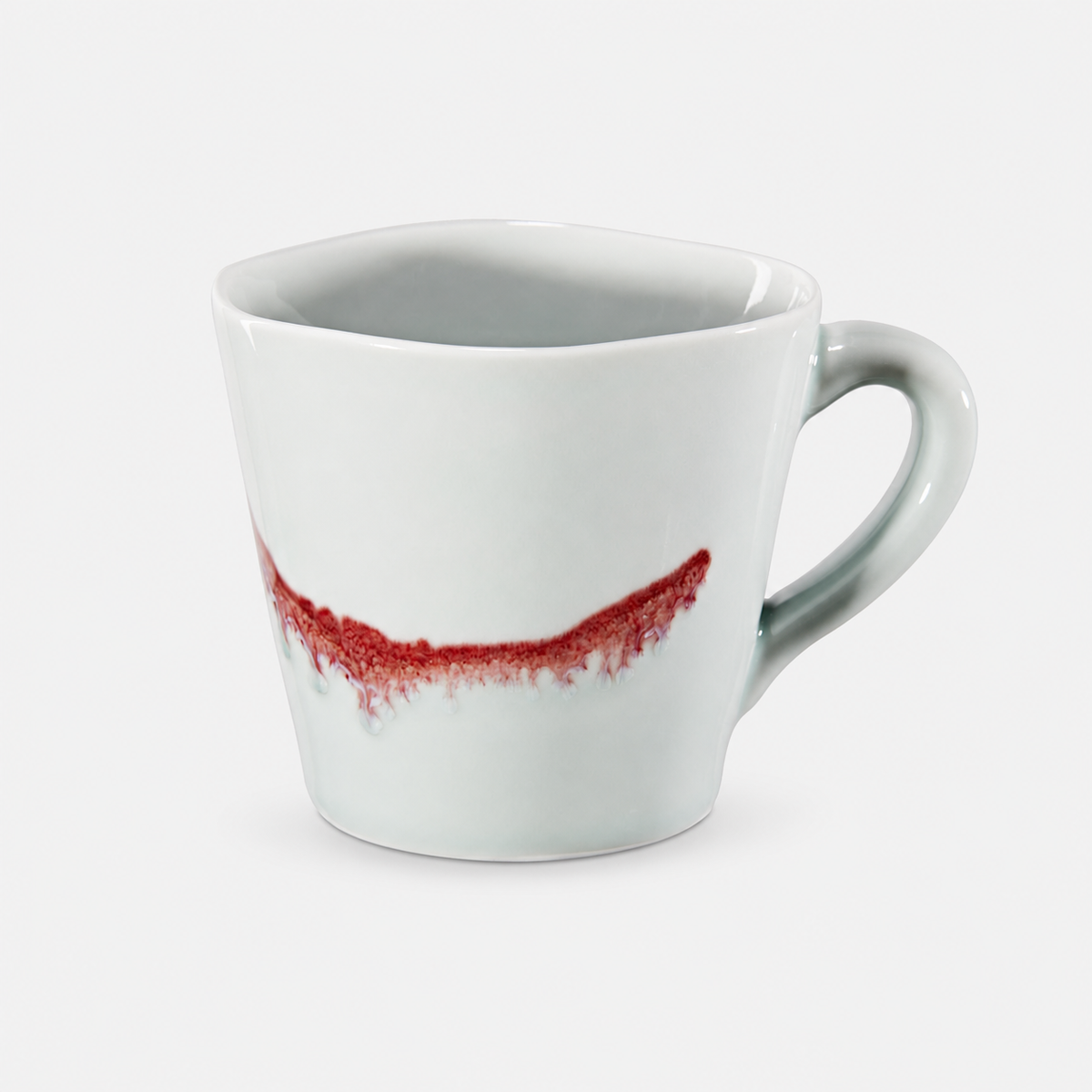 Underglaze Red Mug