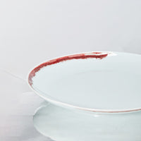 Underglaze Red Round Plate – (210mm)