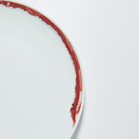 Underglaze Red Round Plate – (270mm)